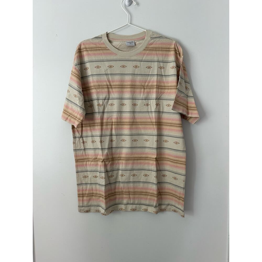 Men's Aztec Ikat Shirt by Cotton On size Large